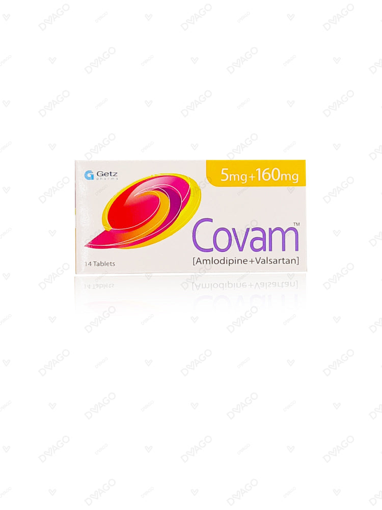 Covam 5mg+160mg Tab