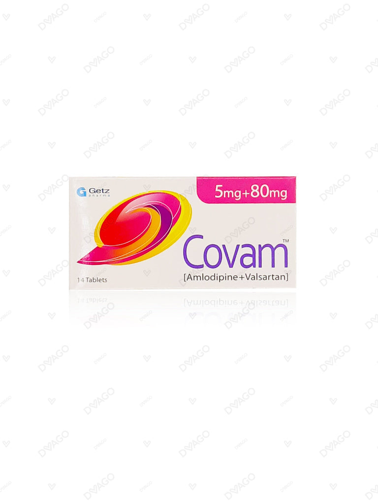 Covam 5mg+80mg Tab