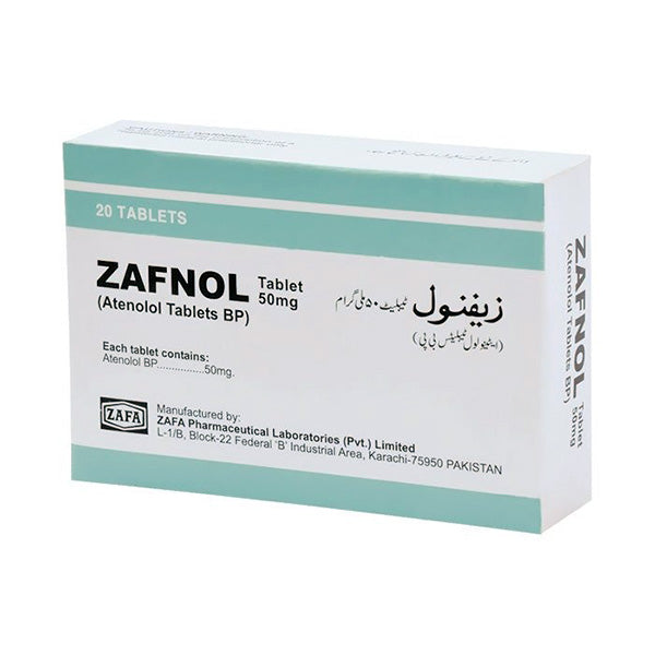 Zafnol 50mg Tablets 1X20's