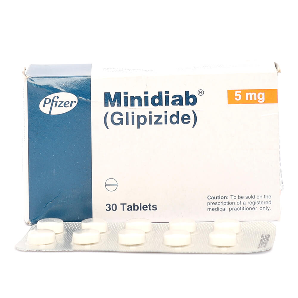 MINIDIAB TAB 5 MG 30'S