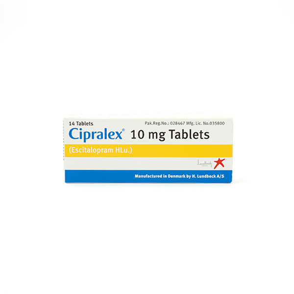 Cipralex 10mg Tablets 14's