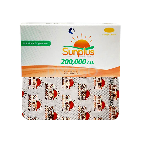 SUNPLUS 200,000IU 1'S