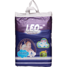 LEO BABY DIAPERS MEGA PACK LARGE 72C