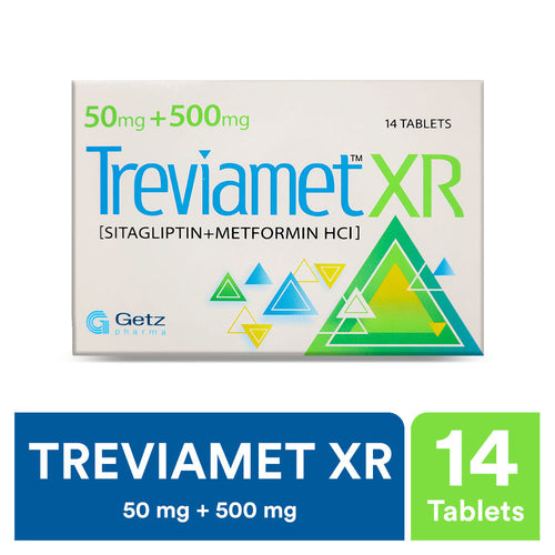Treviamet Xr 50/500mg 14's
