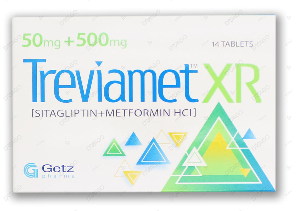Treviamet Xr 50/500mg 14's