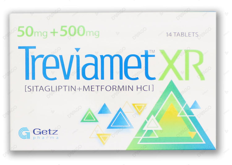 Treviamet Xr 50/500mg 14's