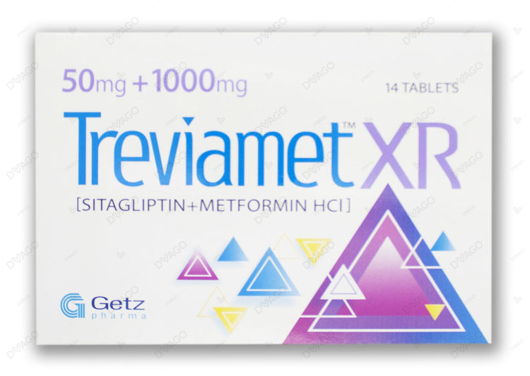 Treviamet Xr 50/1000mg 14's