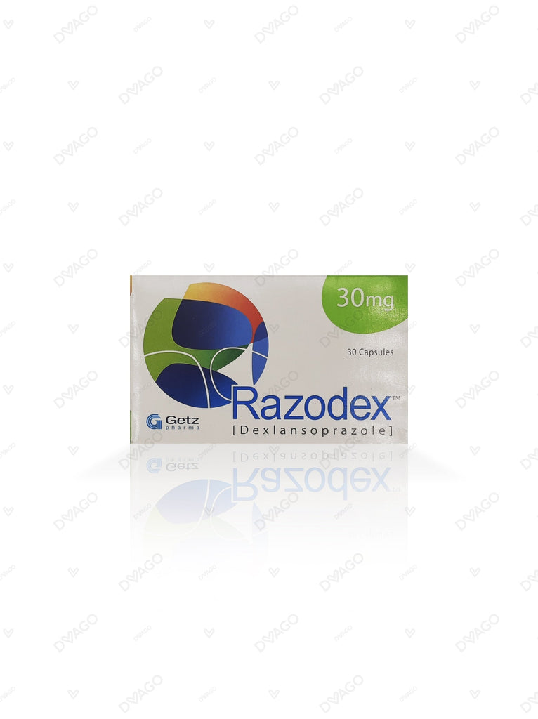 RAZODEX 30MG CAP 30'S