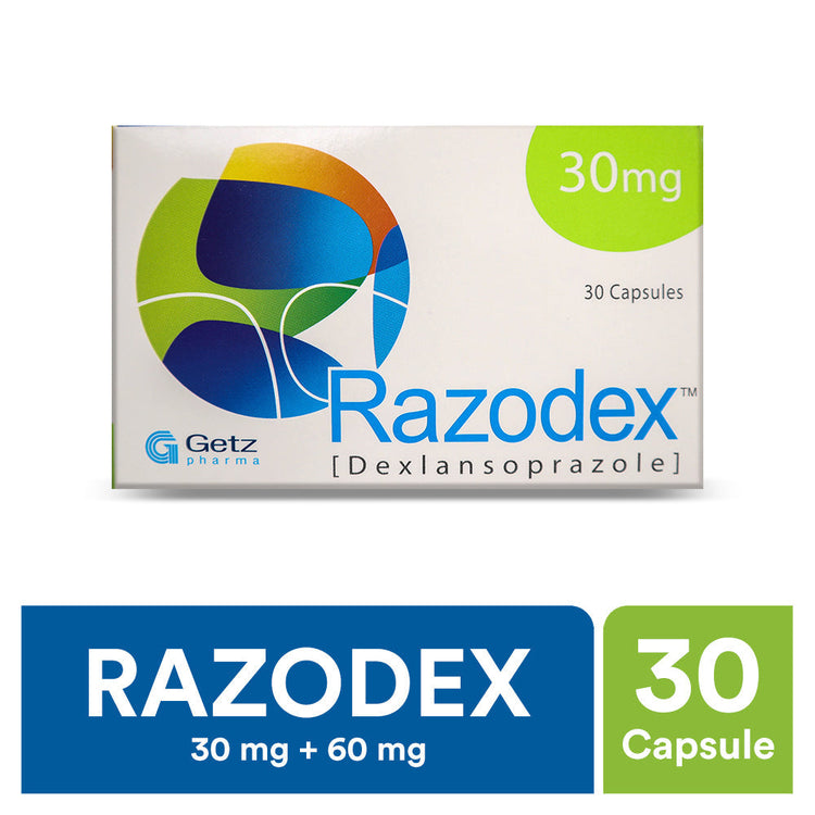 RAZODEX 30MG CAP 30'S