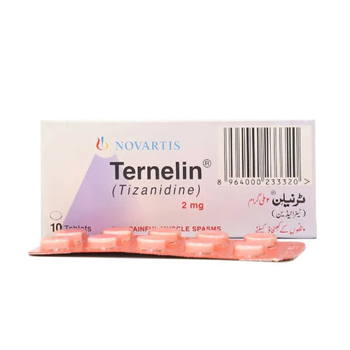 Ternelin 2mg Tablets 10's