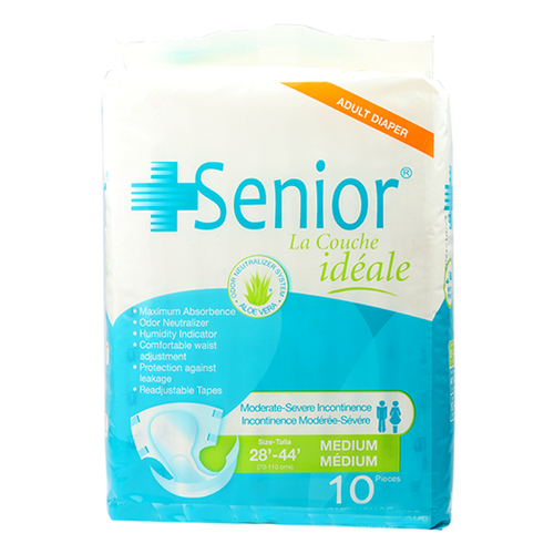 SENIOR ADULT DIAPERS MEDIUM SIZE SINGLE 10's