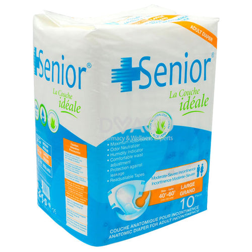 SENIOR ADULT DIAPERS LARGE