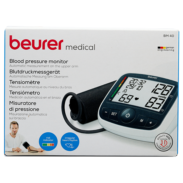 Beurer Upper Arm Blood Pressure Monitor BM40