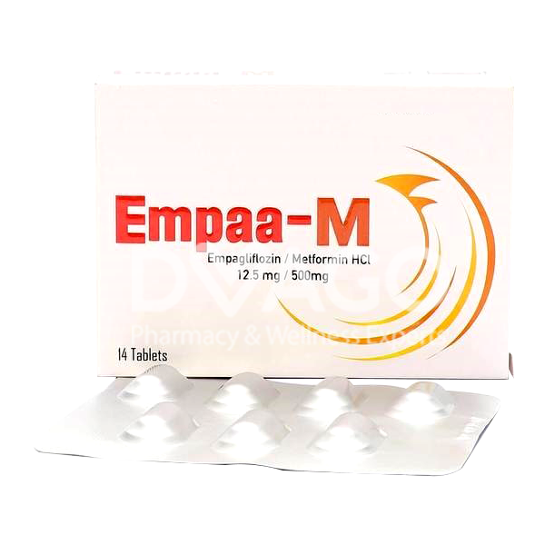 EMPAA-M 12.5MG/500MG TAB 14'S