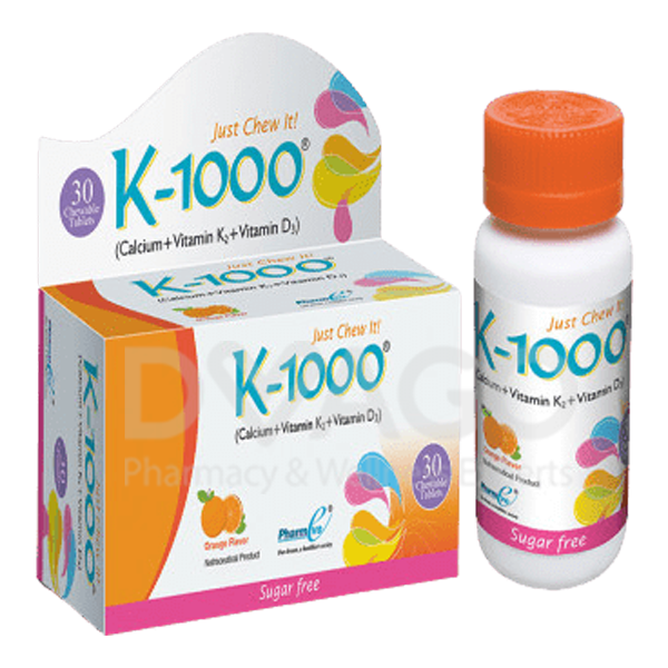 K-1000 CHEWABLE TAB 30'S