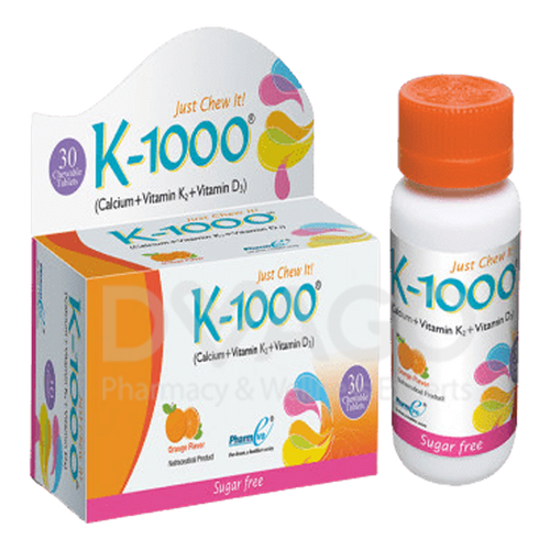 K-1000 CHEWABLE TAB 30'S