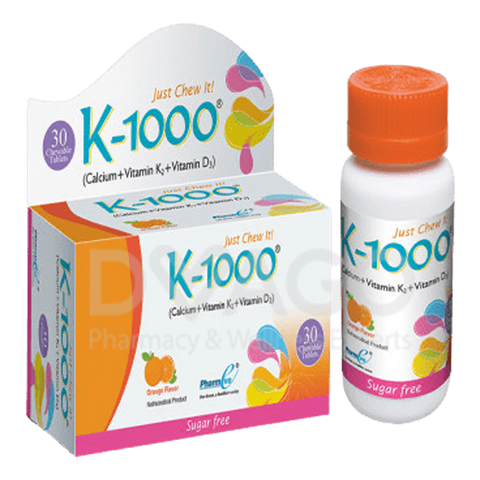 K-1000 CHEWABLE TAB 30'S