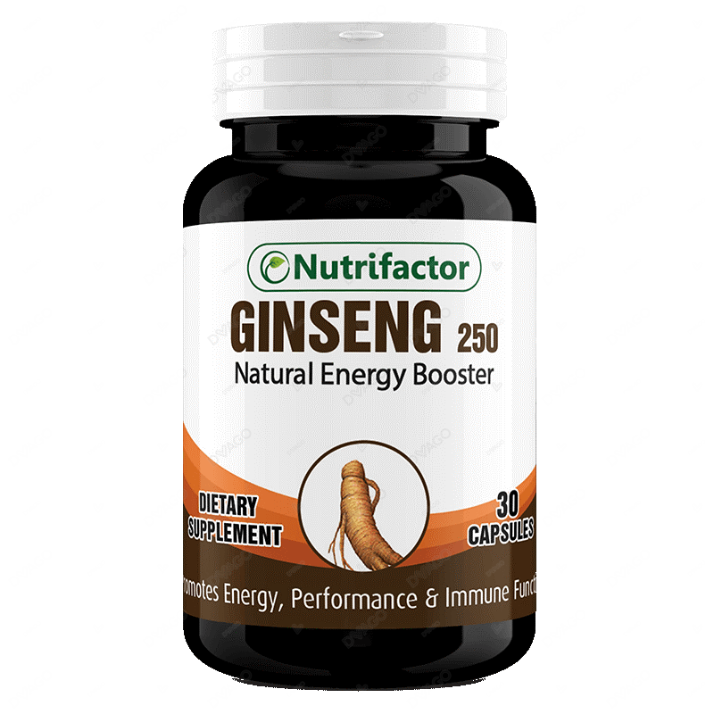 NUTRIFACTOR GINSENG 250MG 30 Capsuls