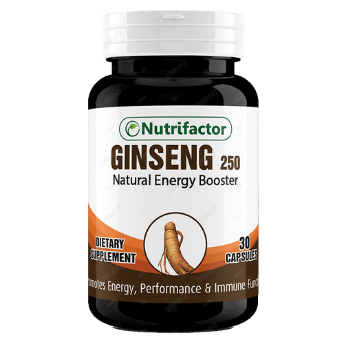 NUTRIFACTOR GINSENG 250MG 30 Capsuls