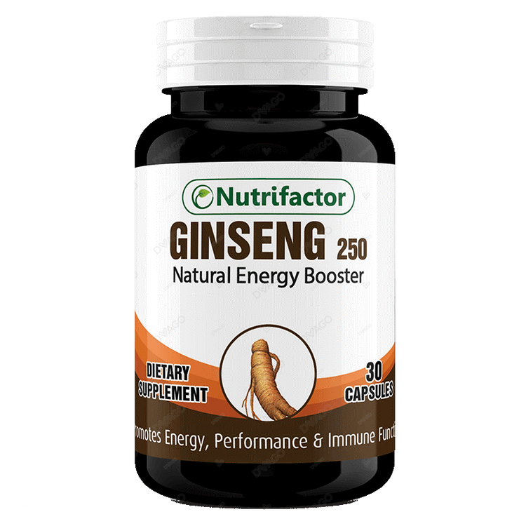 NUTRIFACTOR GINSENG 250MG 30 Capsuls