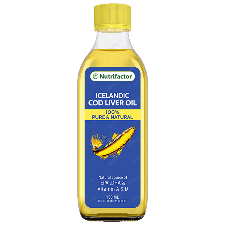 NUTRIFACTOR ICELANDIC COD OIL 150ML