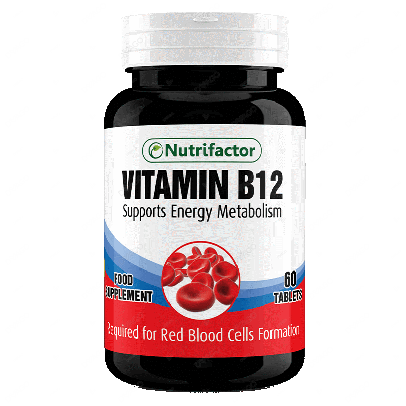 NUTRIFACTOR VITAMIN B 12 60 Tablets