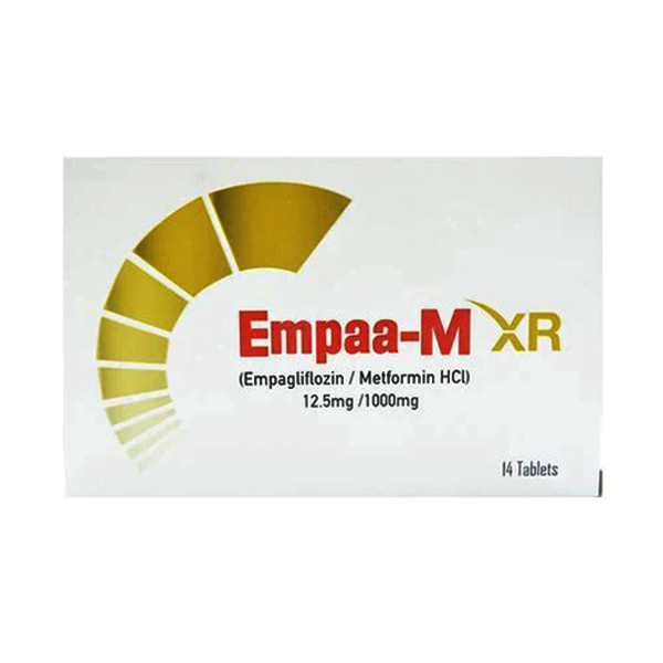 EMPAA-M XR 12.5/1000MG TABLET