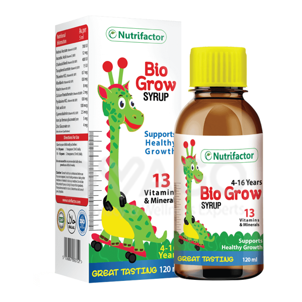 Nutrifactor Bio Grow Syrup 120ml