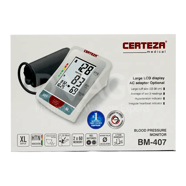 BM407 DIGITAL BLOOD PR MONITOR