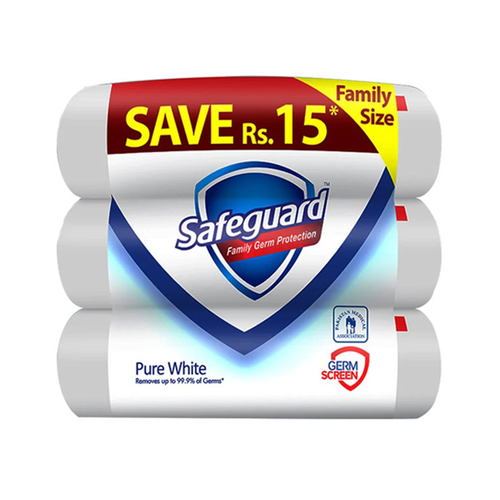 SAFEGUARD SOAP PURE.W 3X1 135G