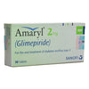 Amaryl Tablets 2mg 3X10's