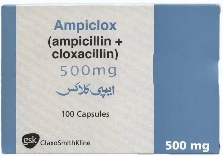 Ampiclox Capsules 500mg 100's