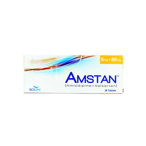 AMSTAN TAB 5/80 MG 28'S