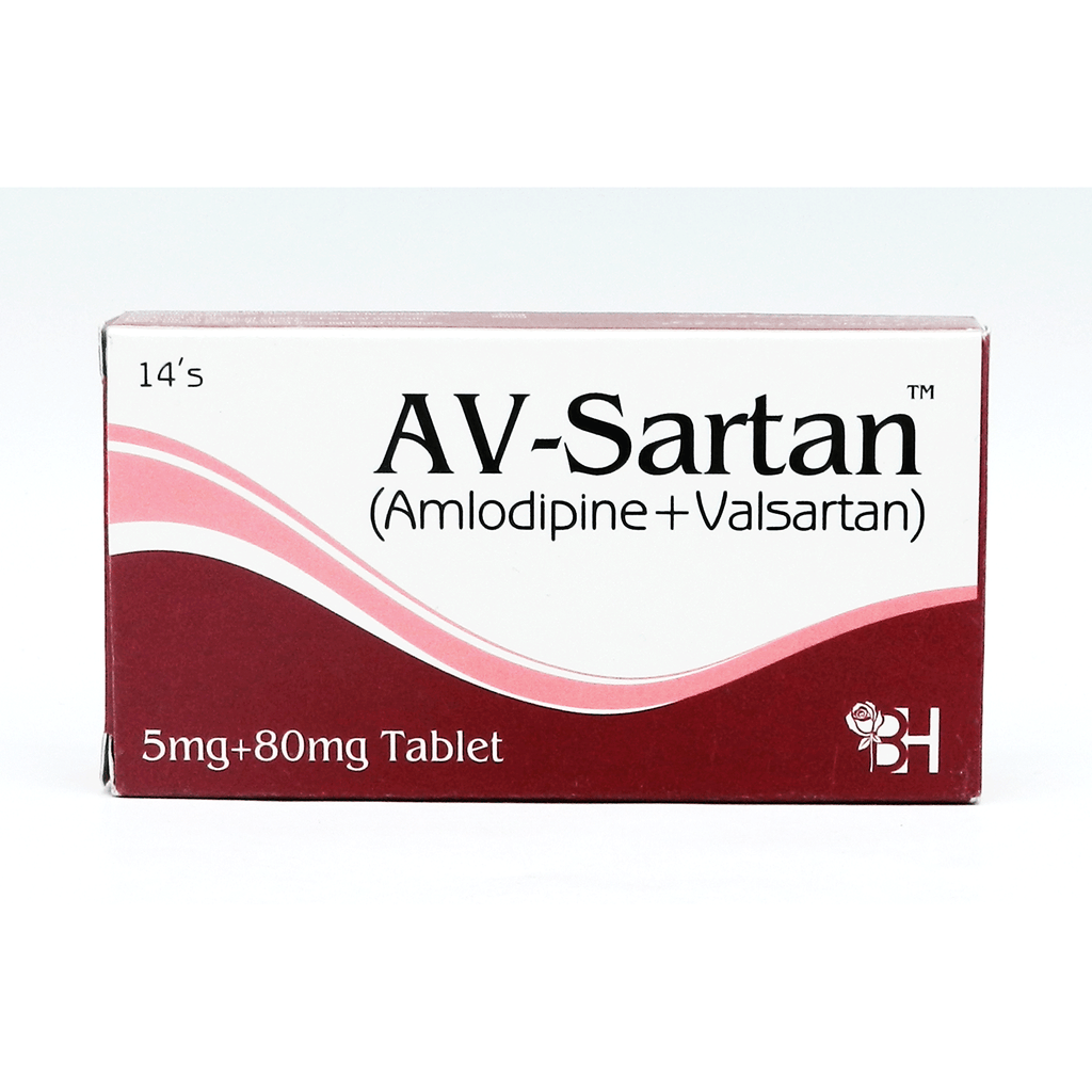 Av-Sartan 5/80mg Tablet 14's