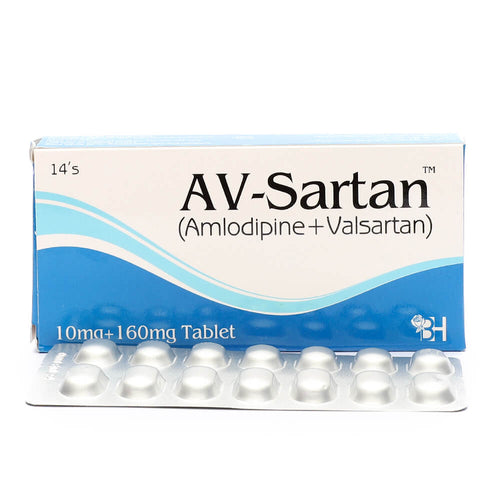 AV-SARTAN 10/160MG TABLET 14'S