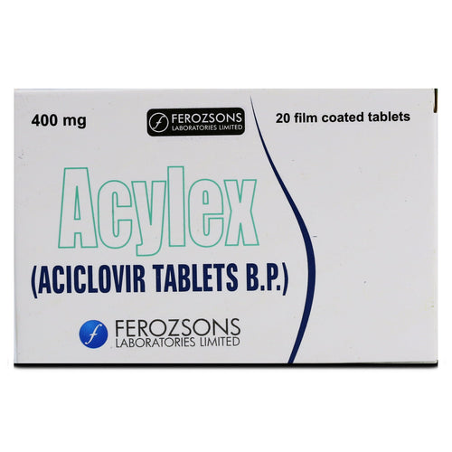 Acylex Tablets 400mg 2X10's