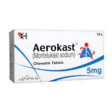 Aerokast Tablets 5mg 2X7's