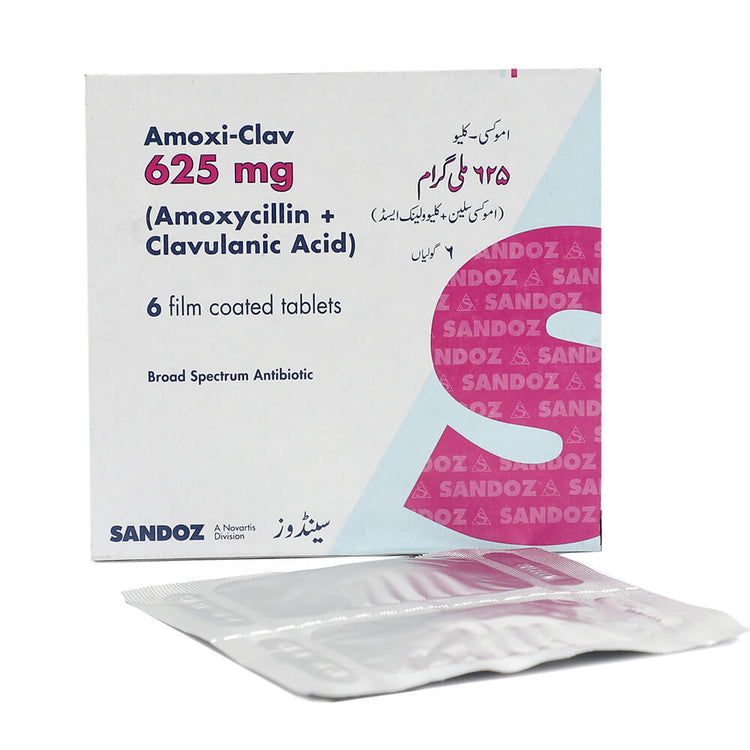 Amoxi-Clav 625mg Tablets 6's