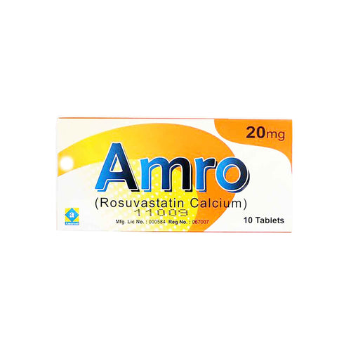 Amro 20mg Tablets 10's