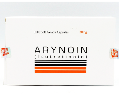 ARYNOIN 20MG CAPS 30'S