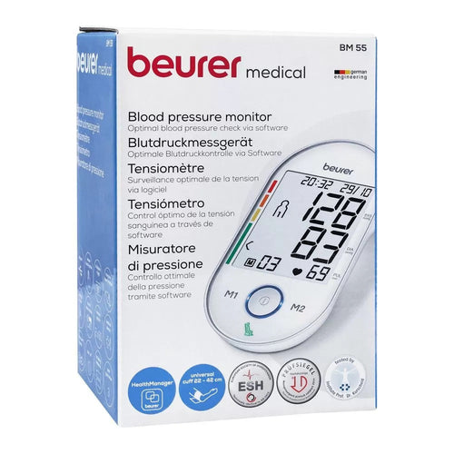 Beurer Upper Arm Blood Pressure Monitor BM55