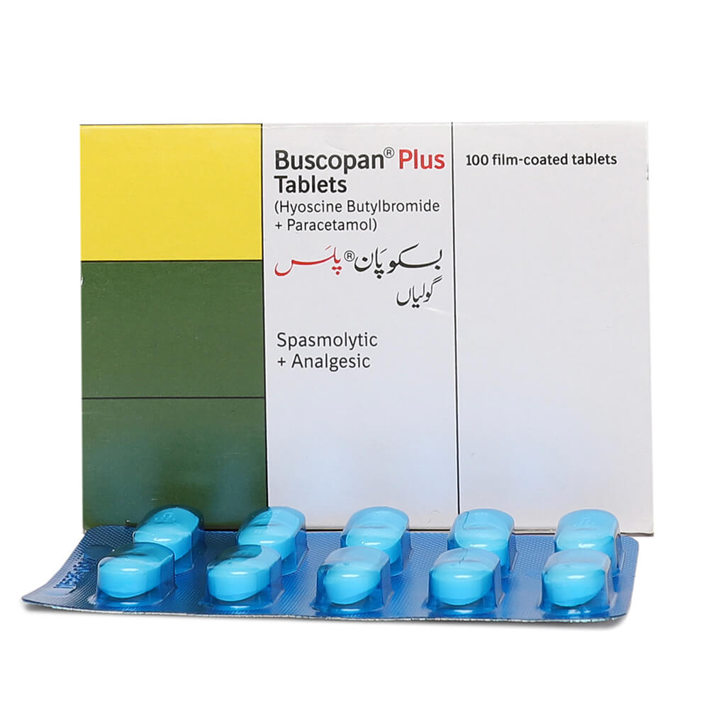 Buscopan Plus Tablets 10X10's