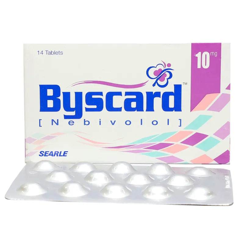 Byscard Tab 10MG 14's