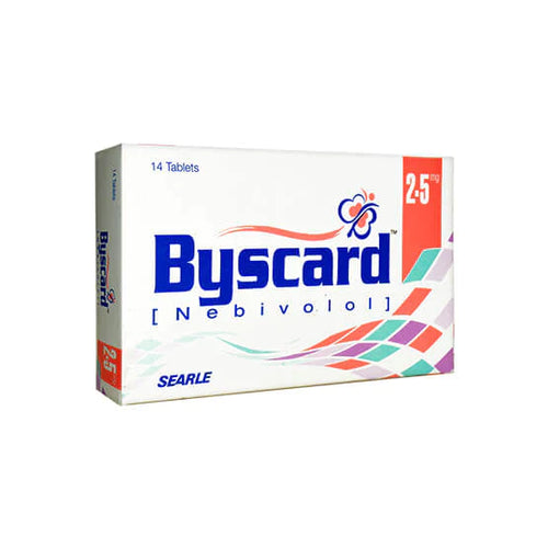 Byscard Tablets 2.5mg 14's