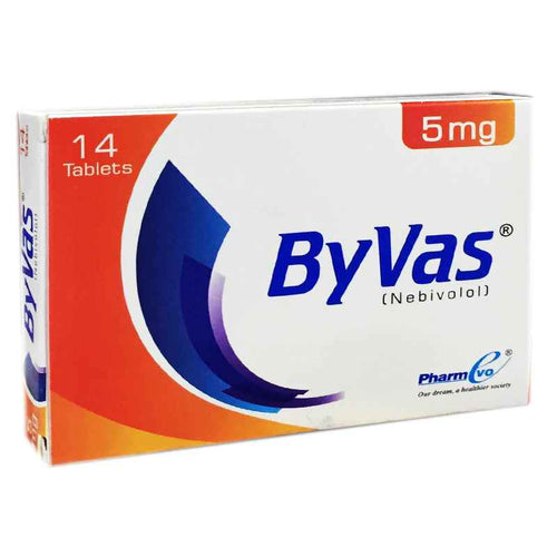 Byvas 5mg Tablets 14's