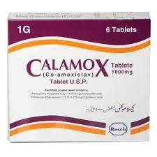 Calamox Tablets 1g 6's