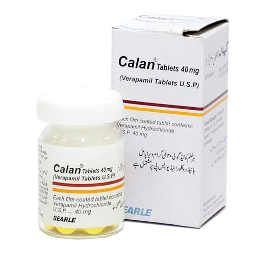 Calan Tablets 40mg 50's