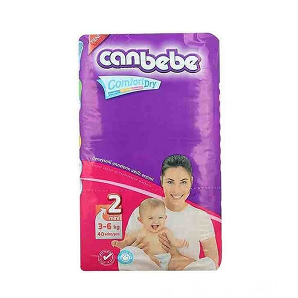 Canbebe Mini Comfort Dry Diapers Pack Of 40