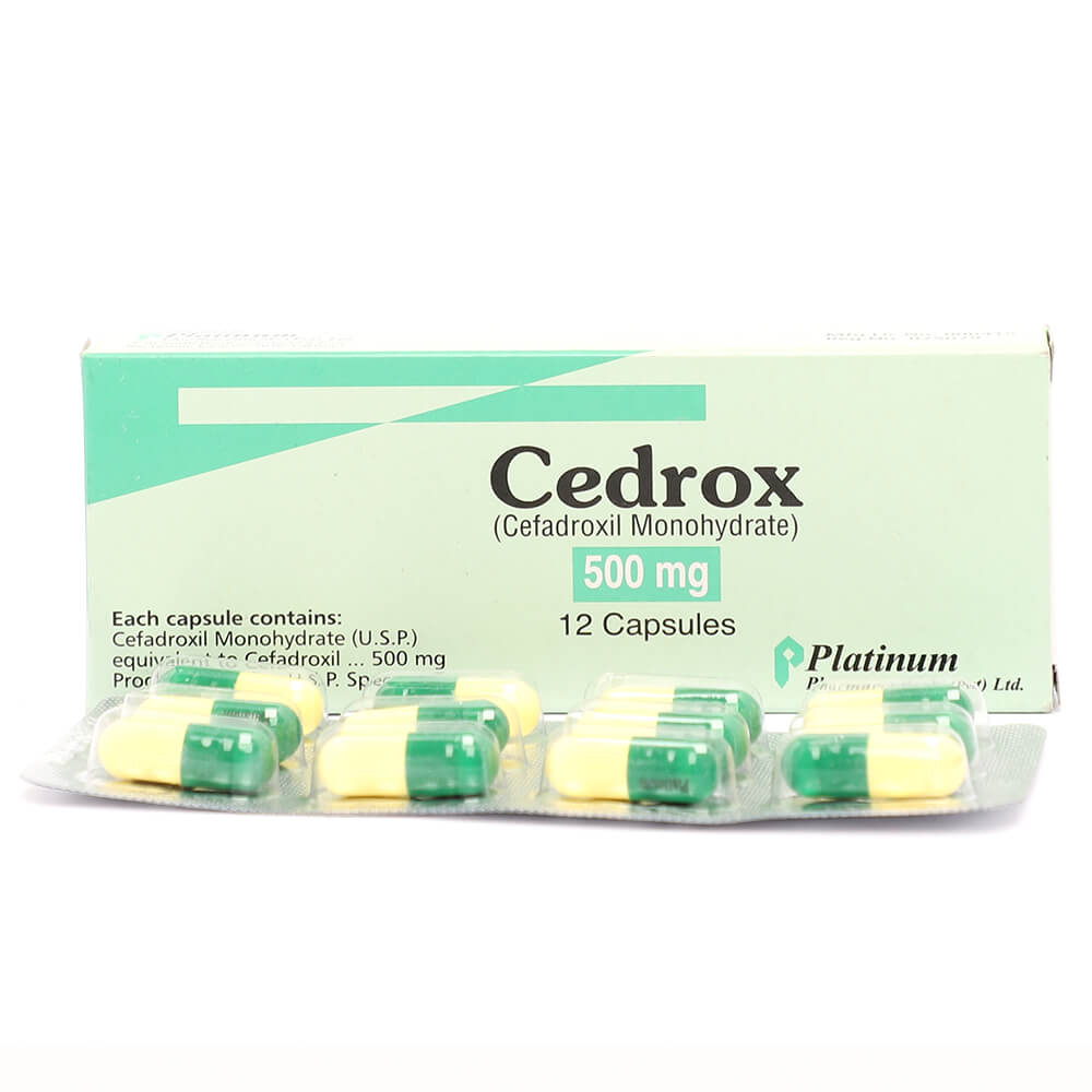 Cedrox 500mg Capsules 12's