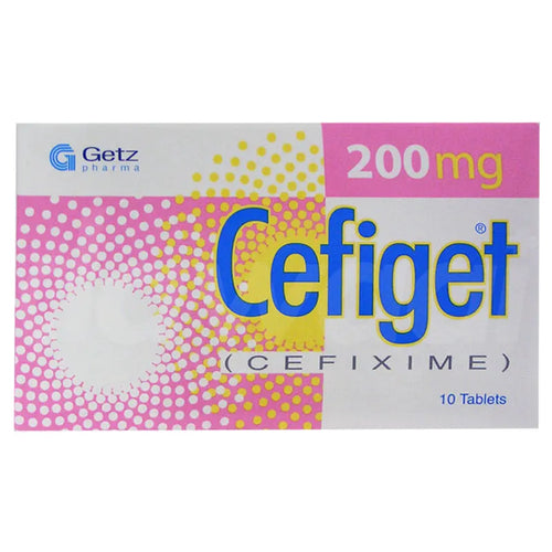 Cefiget Tablets 200mg 10's